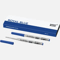 2 Refill Montblanc B per Penna a Sfera Royal Blue