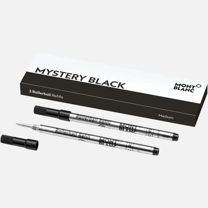 2 Refill Montblanc M per Roller Mystery Black