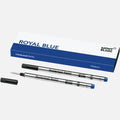 2 Refill Montblanc M per Roller Royal Blue