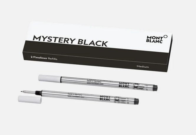 2 Refill Montblanc per Fineliner (M) Mystery Black
