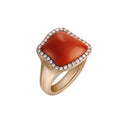 Anello Chantecler Enchante' Corallo