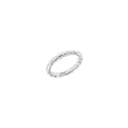 Anello Dodo Granelli in Argento