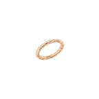 Anello Dodo Granelli in Oro Rosa