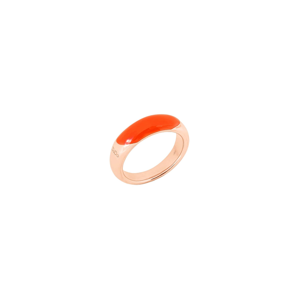 Anello Dodo Rondelle Rosso