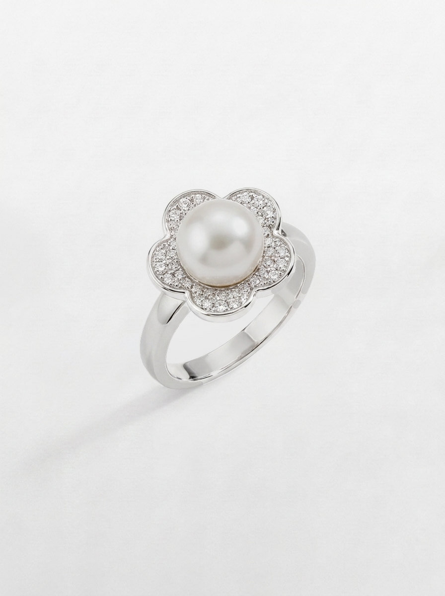 Anello in Oro Bianco