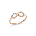 Anello Marco Gerbella Infinito a Filo e Diamanti