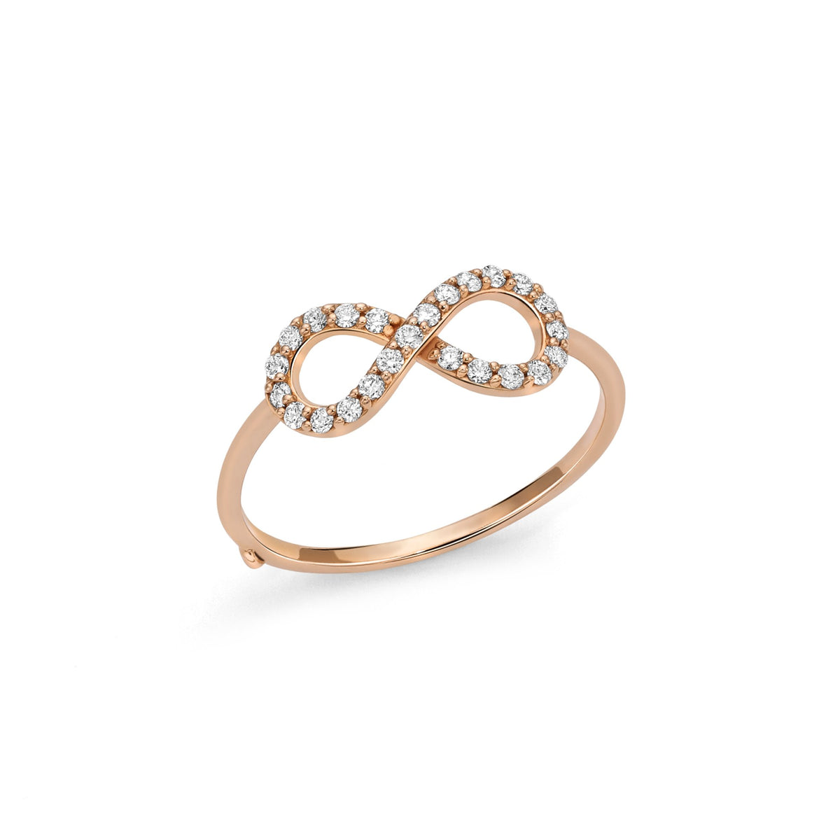 Anello Marco Gerbella Infinito a Filo e Diamanti