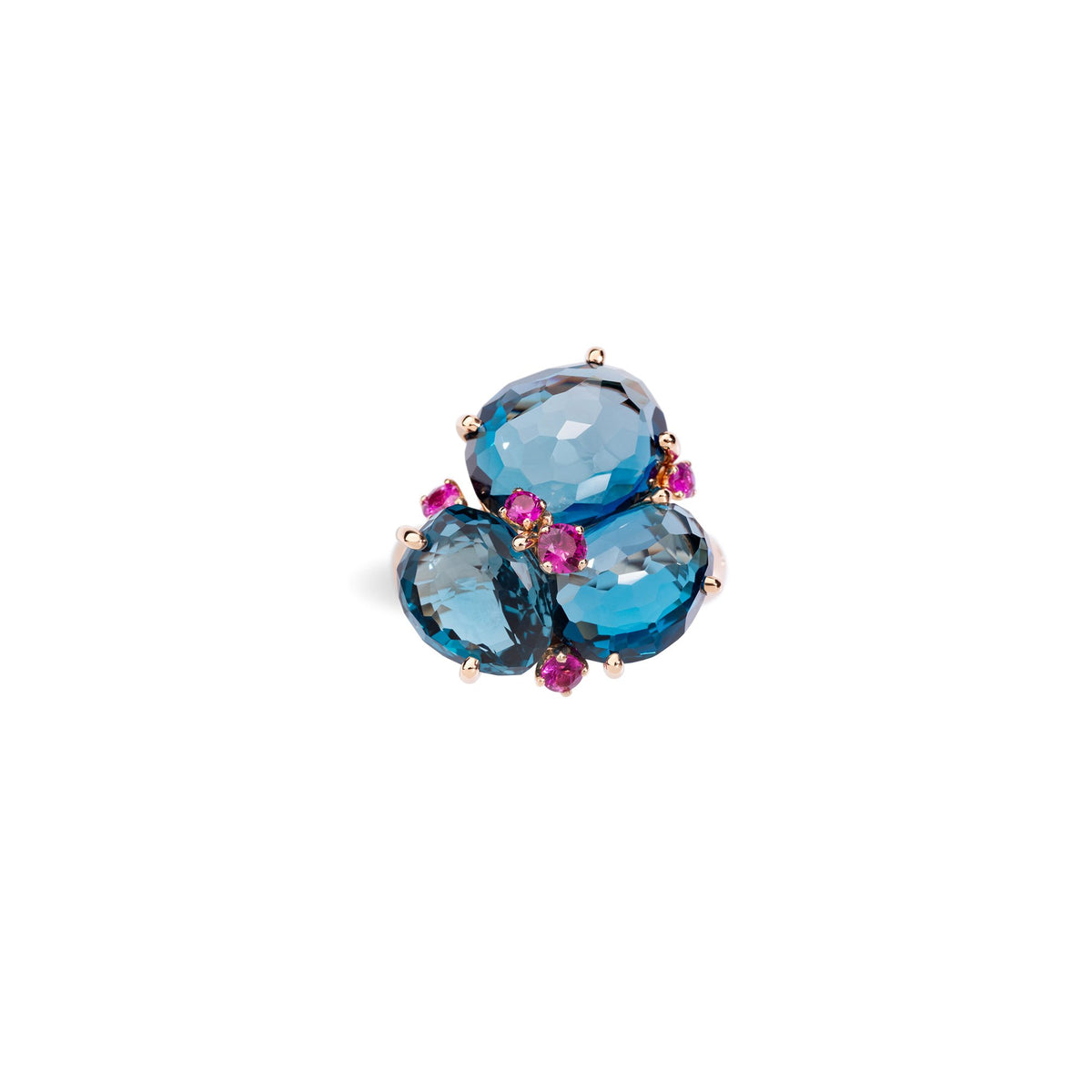 Anello Pomellato Bahia con Topazio e Zaffiri