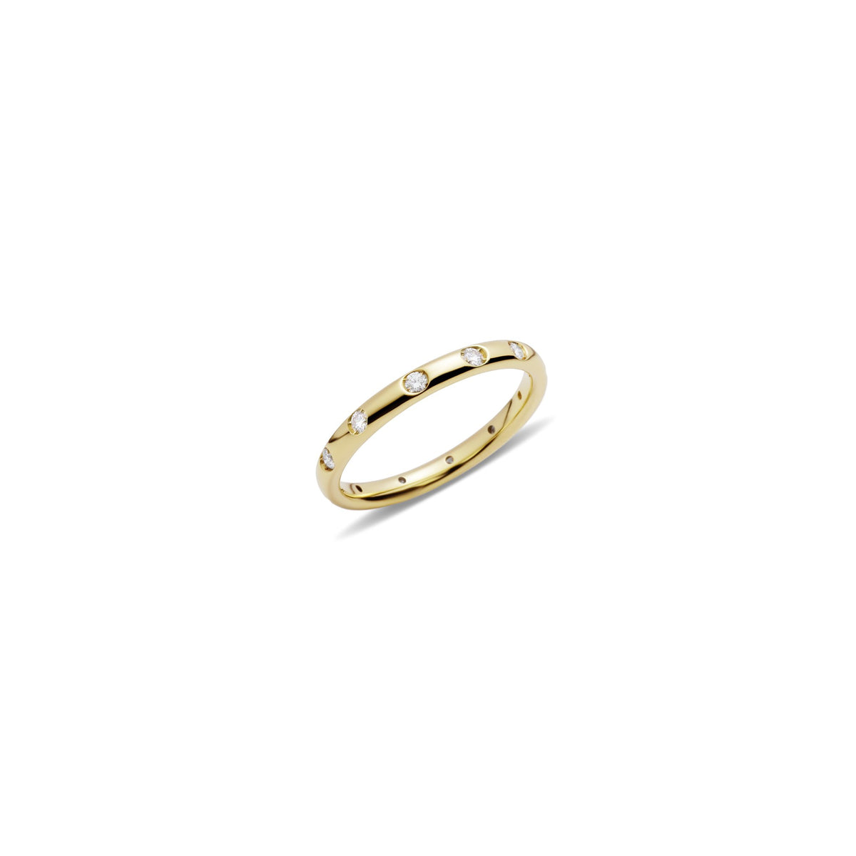 Anello Pomellato Lucciole in Oro Giallo con Diamanti