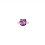 Anello Pomellato Nudo Classic in Oro Rosa con Ametista