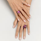 Anello Pomellato Nudo Classic in Oro Rosa con Ametista