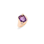 Anello Pomellato Ritratto Small in Oro Rosa con Ametista