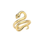Anello Serpente in Oro e Diamanti