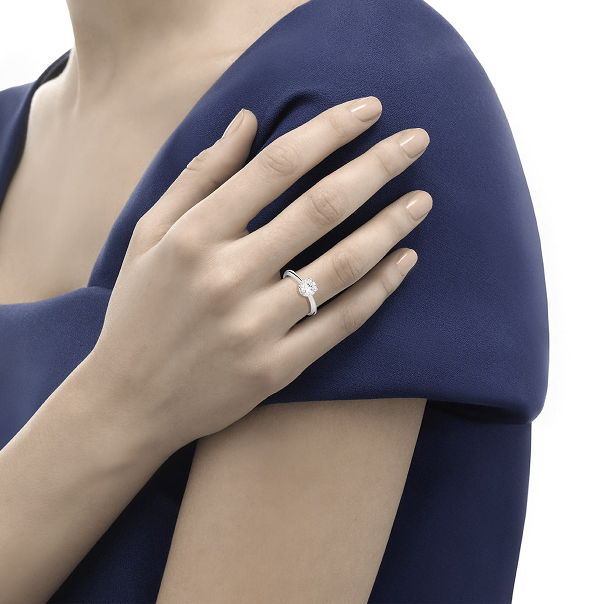 Anello Solitario Anniversary