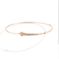 Bangle Essentials Oro Rosa & Diamanti S