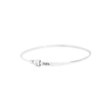 Bracciale Bangle Essentials Argento XS