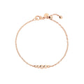 Bracciale Bollicine Oro Rosa & Diamanti