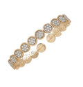 Bracciale Chantecler Paillettes in Oro e Diamanti