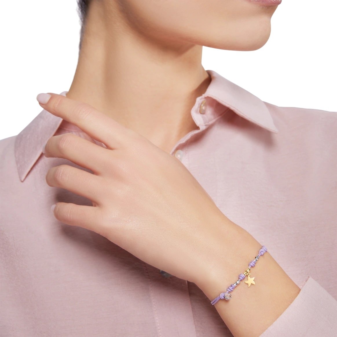 Bracciale Cordino Stellina