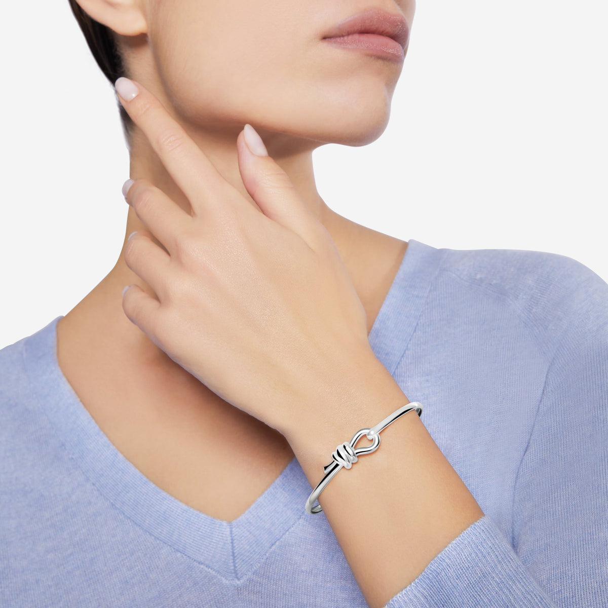 Bracciale Dodo Bangle Nodo Argento