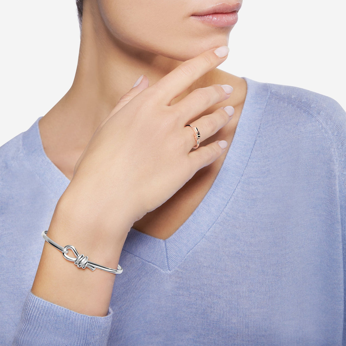 Bracciale Dodo Bangle Nodo Argento