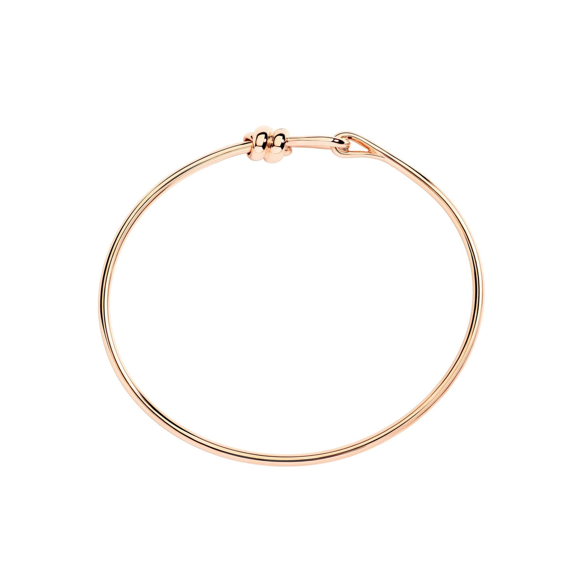 Bracciale Dodo Bangle Nodo Oro Rosa