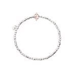 Bracciale Dodo Mini Granelli in Argento 3XL