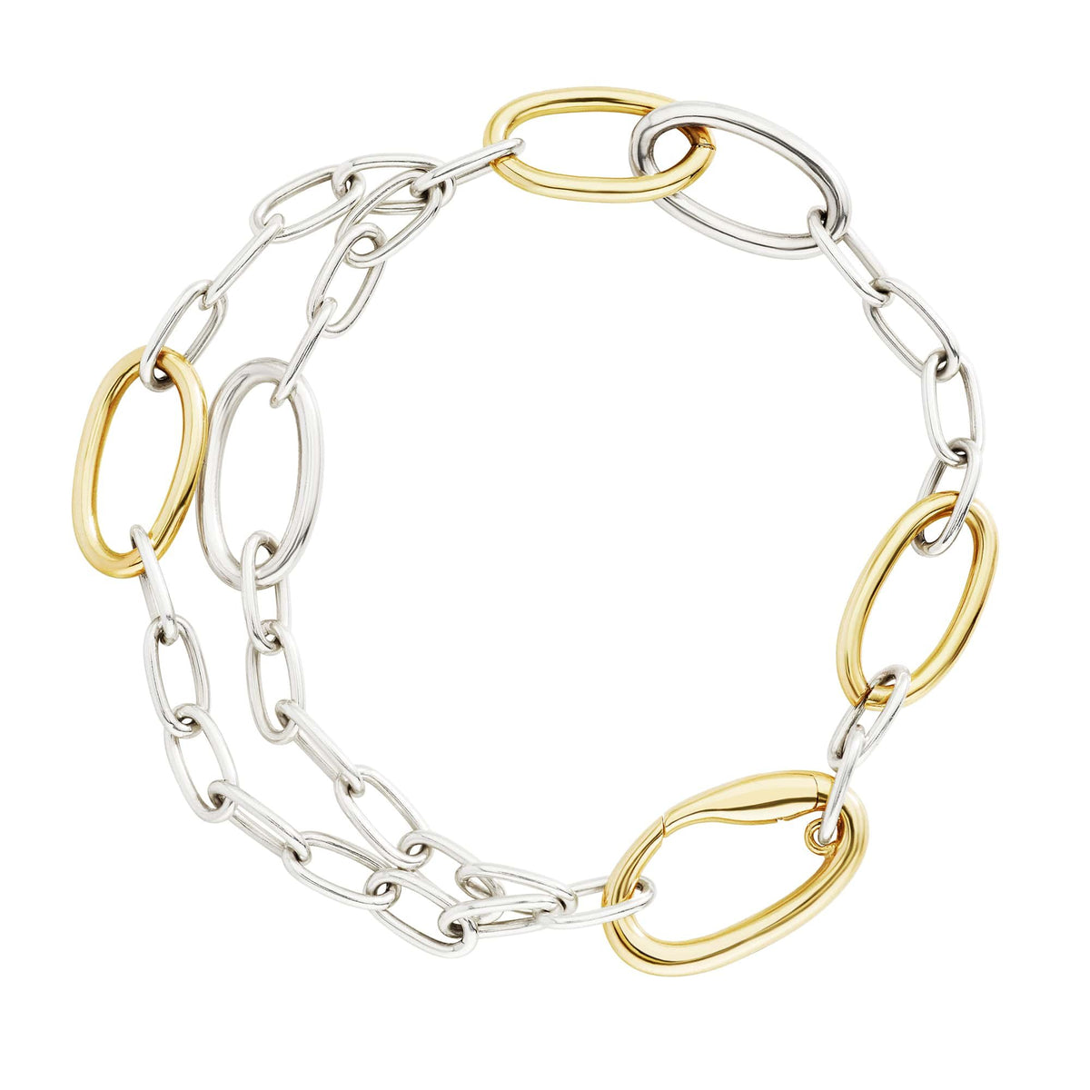 Bracciale Essentials Argento & Argento Dorato S