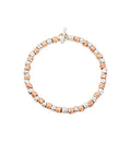Bracciale Granelli Argento & Oro Rosa S