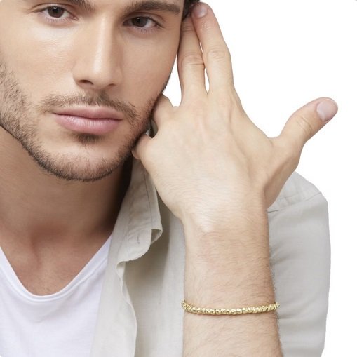 Bracciale Granelli Oro Giallo L