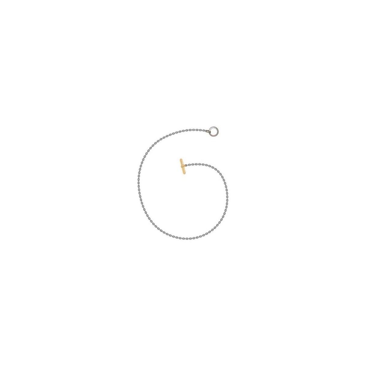 Bracciale Mini Granelli con T-bar XL