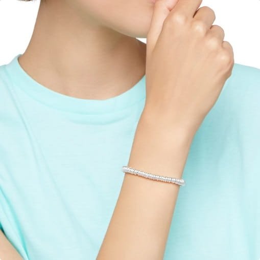 Bracciale Rondelle Argento