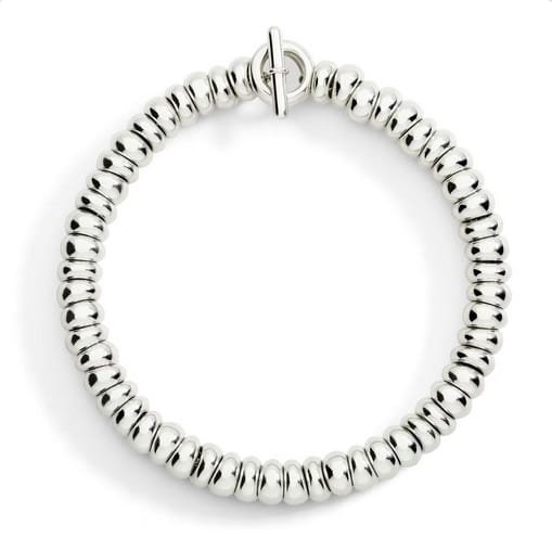 Bracciale Rondelle Bold Argento M