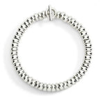 Bracciale Rondelle Bold Argento XL