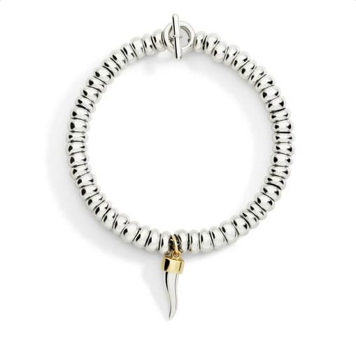 Bracciale Rondelle Bold Argento XL
