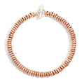 Bracciale Rondelle Oro Rosa L