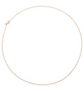 Catenina Dodo in Oro Rosa 50 CM