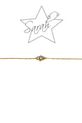 Choker Sarah con Mano di Fatima in Argento Gold