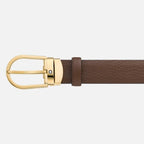 Cintura Montblanc in Pelle Marrone 30 MM