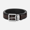 Cintura Montblanc in Pelle Marrone 30 MM