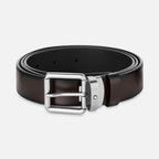 Cintura Montblanc in Pelle Marrone 30 MM