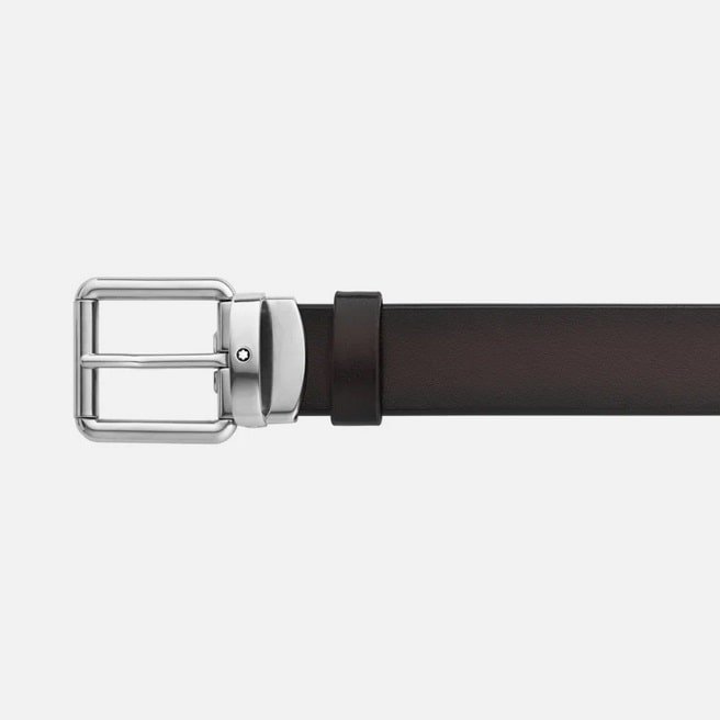 Cintura Montblanc in Pelle Marrone 30 MM