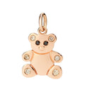 Ciondolo Dodo Teddy Bear in Oro Rosa e Diamanti