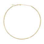 Collana Choker Semirigida in Oro