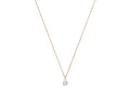 Collana con Diamante Taglio Goccia