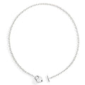 Collana Cuore Bold Argento