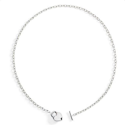 Collana Cuore Bold Argento
