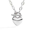 Collana Cuore Bold Argento