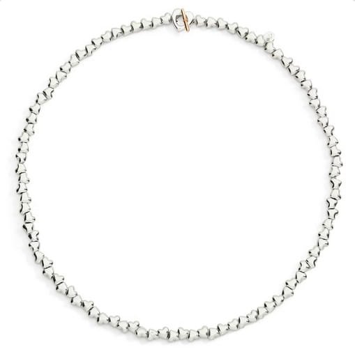 Collana Cuore con Componenti Argento
