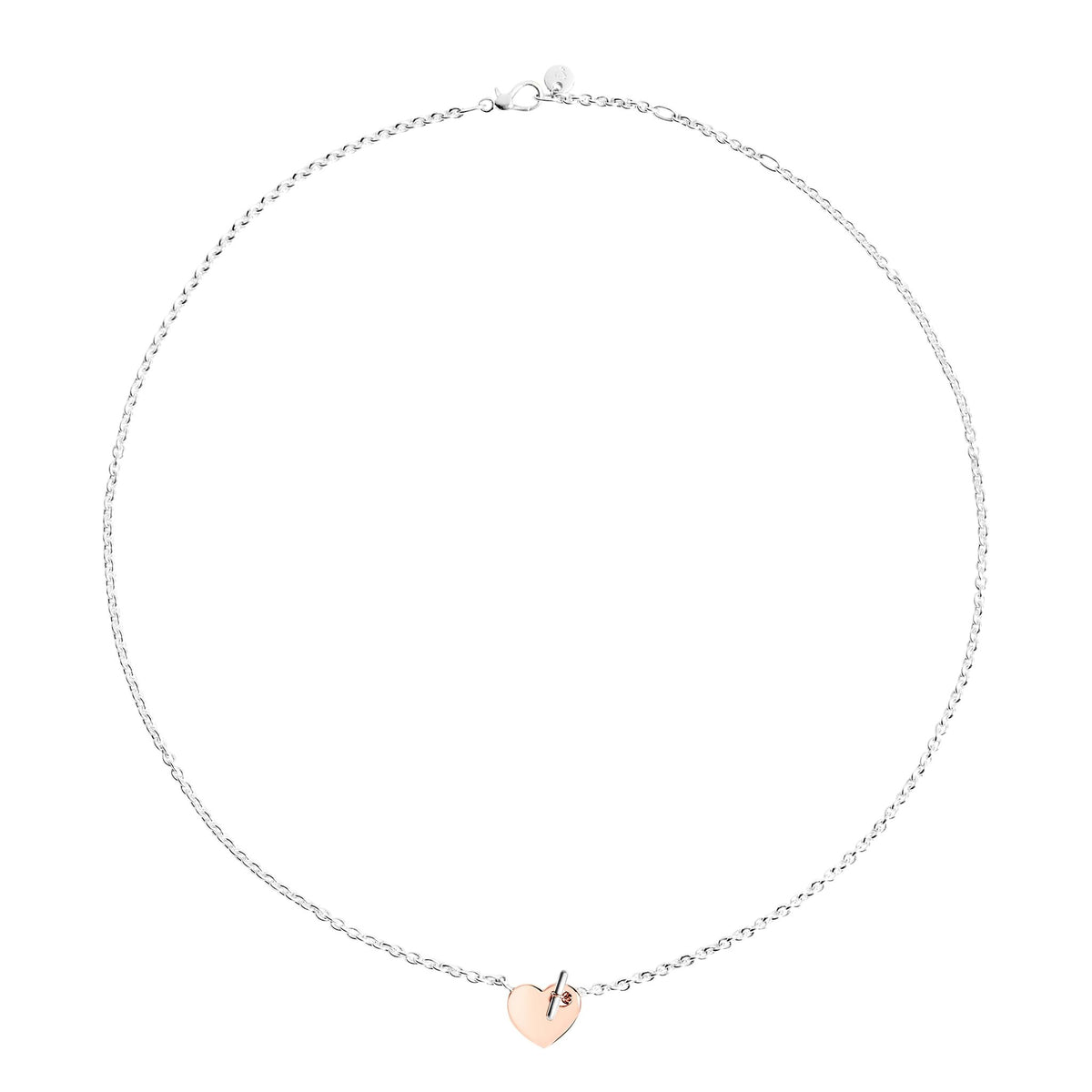 Collana Dodo Cuore T-bar